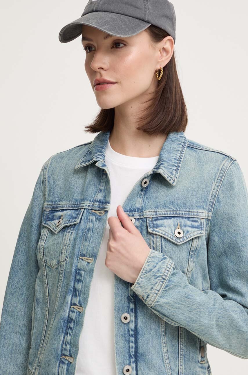 Джинсова куртка Pepe Jeans жіноча перехідна PL402430MS2 