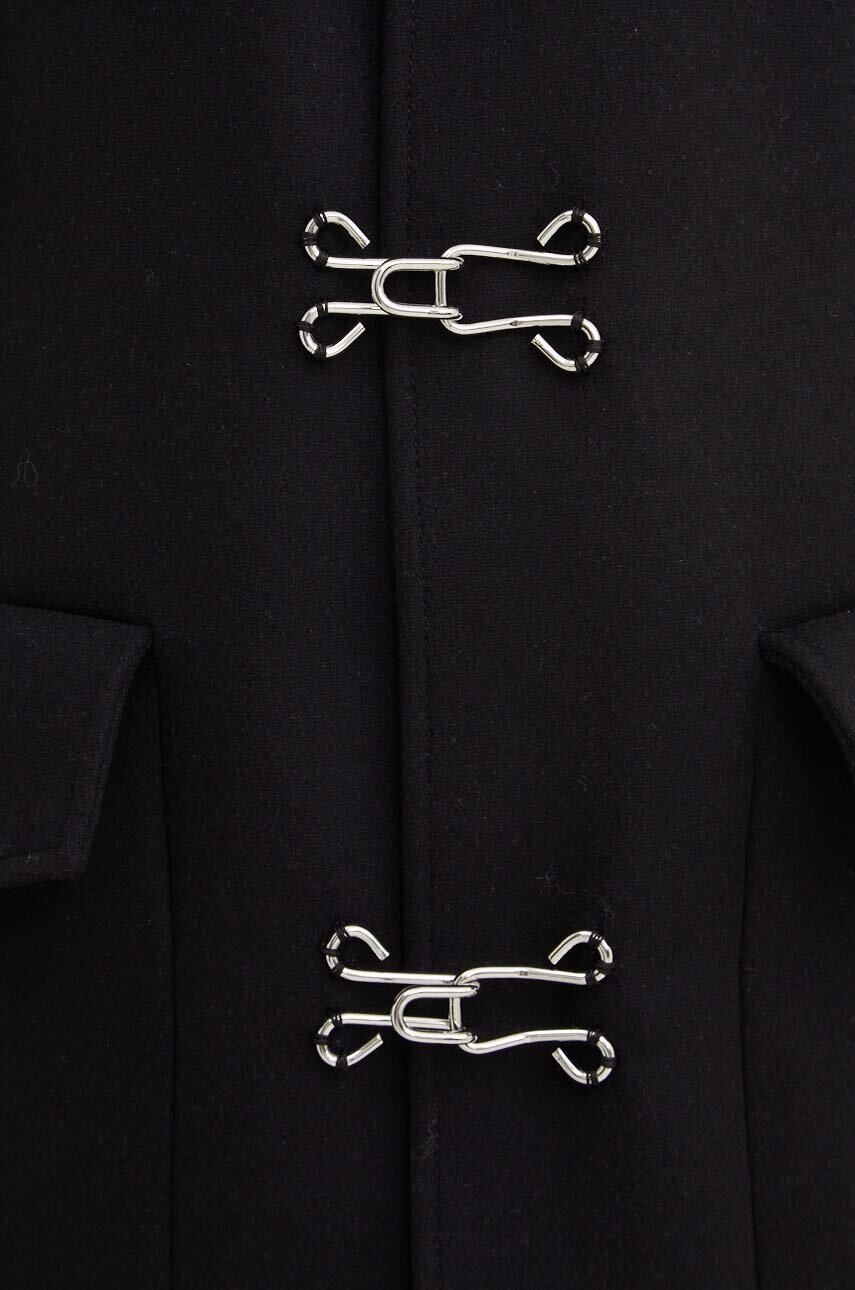 Μάλλινο παλτό Moschino Jeans φωτογραφία