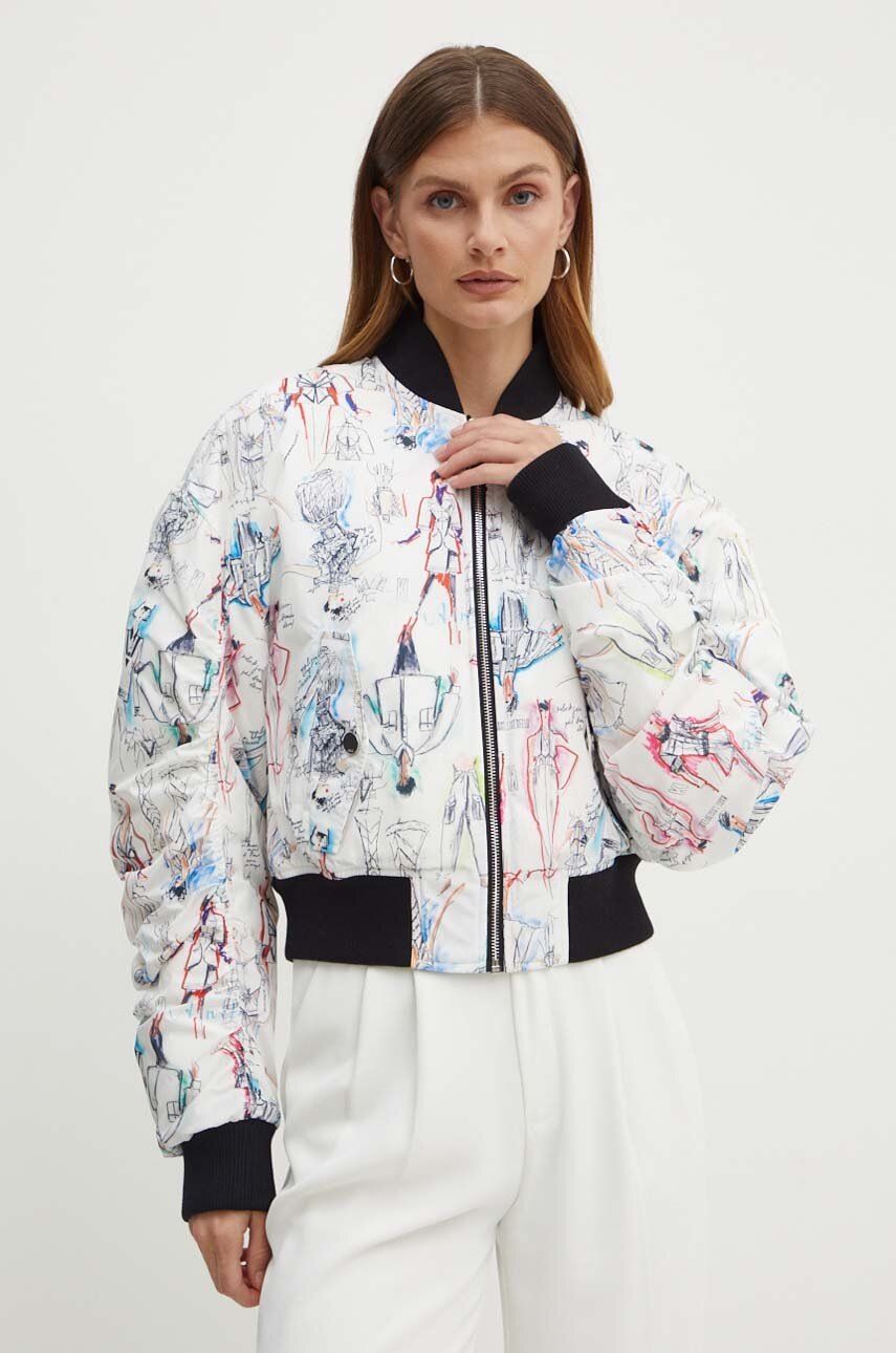 

Яке бомбър Karl Lagerfeld зимен модел 245W1409, Многоцветен