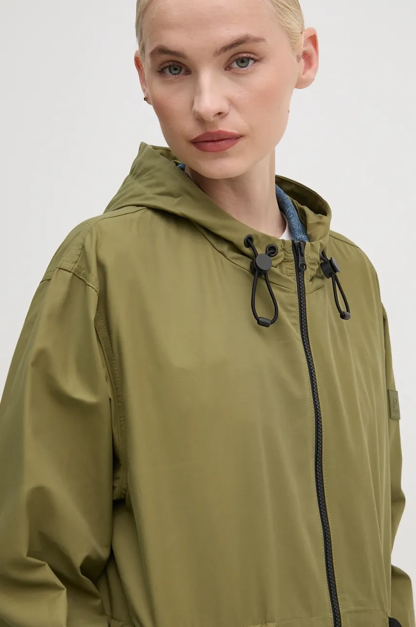 Parka United Colors Of Benetton ženska, Zelena Barva, 2XLTDN002