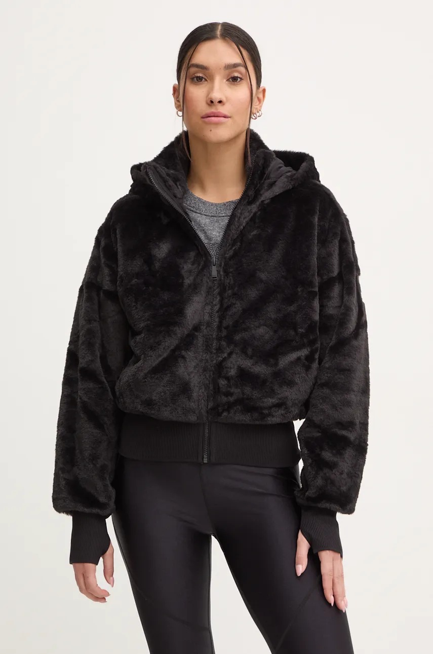 

Яке Dkny в черно преходен модел DP4J9533, Черен
