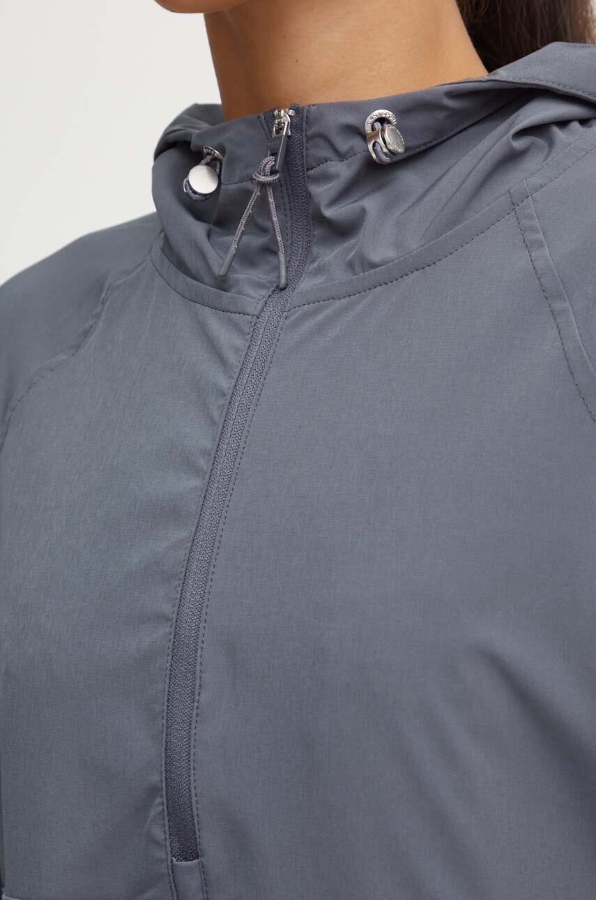 Μπουφάν Dkny χρώμα: γκρι, DP4T9942 φωτογραφία