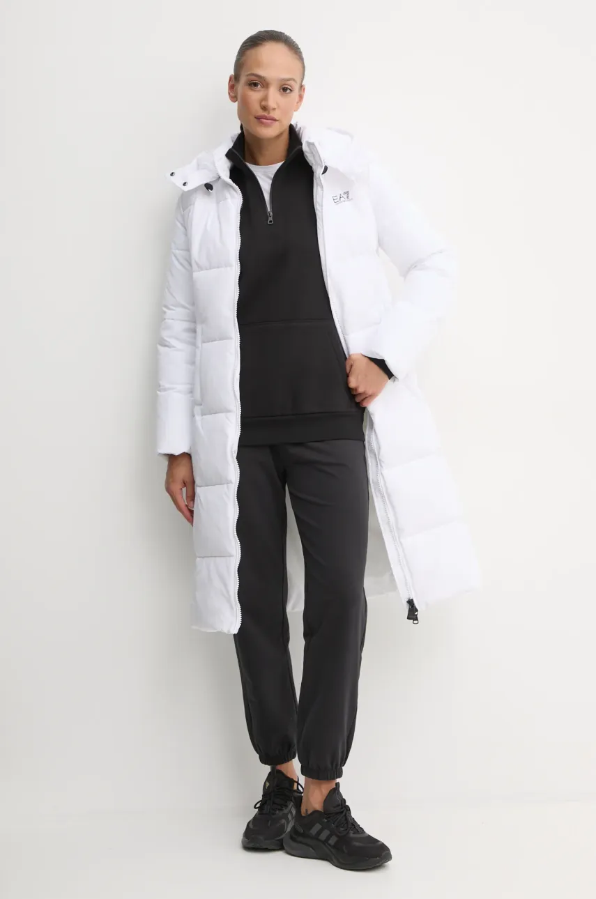 Куртка EA7 Emporio Armani женская цвет белый зимняя TN8AZ.6DTL01 Куртка EA7 Emporio Armani женская цвет белый зимняя TN8AZ.6DTL01