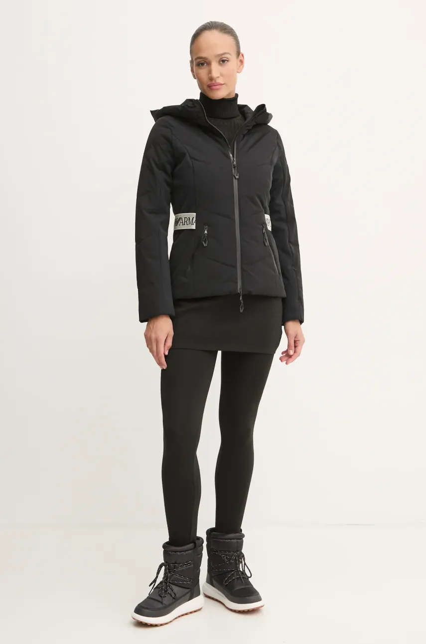 Лыжная куртка EA7 Emporio Armani цвет чёрный TNCJZ.6DTG13 Лыжная куртка EA7 Emporio Armani цвет чёрный TNCJZ.6DTG13