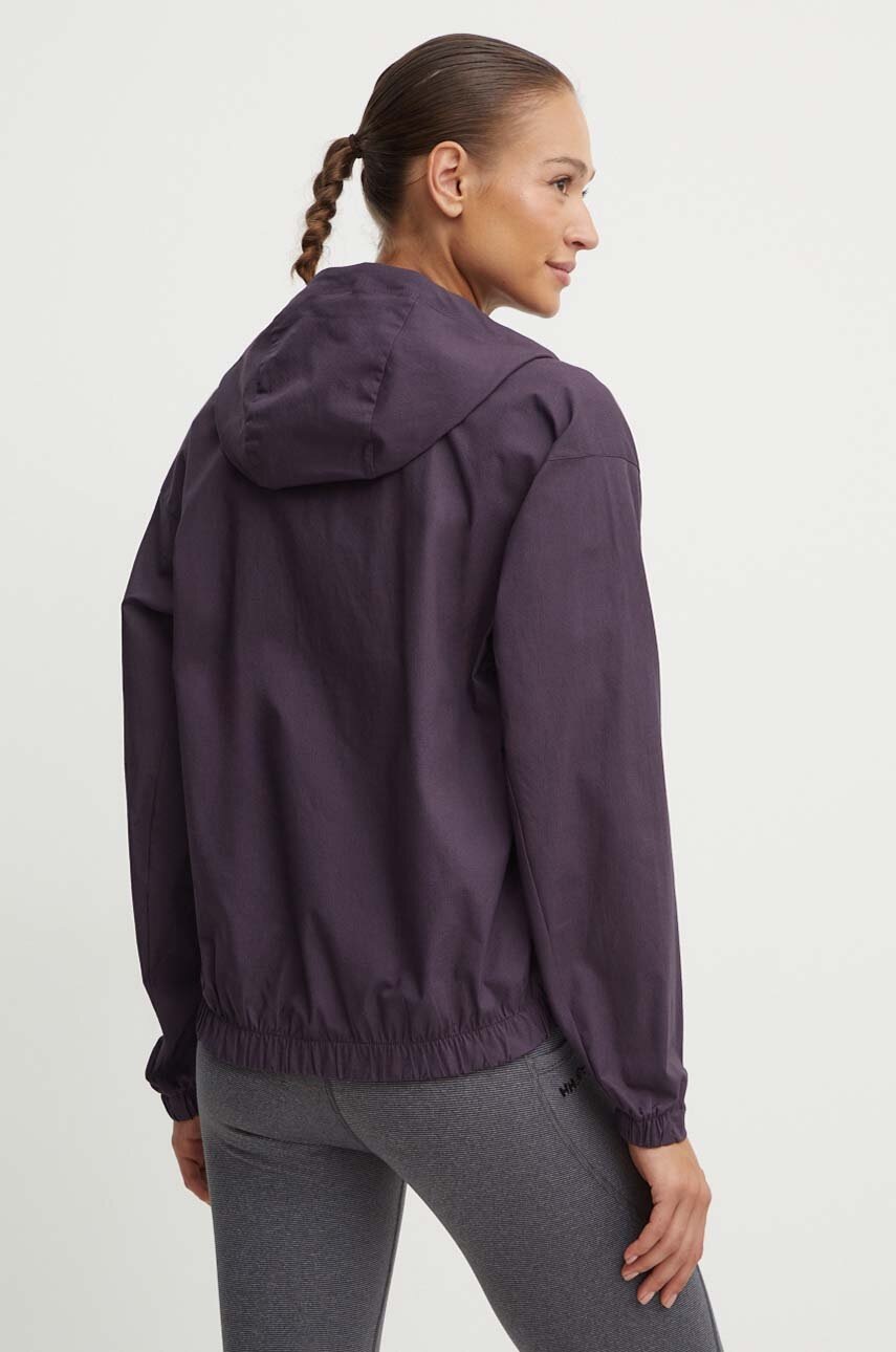 Μπουφάν adidas TERREX Xperior χρώμα: μοβ, IW3820 φωτογραφία