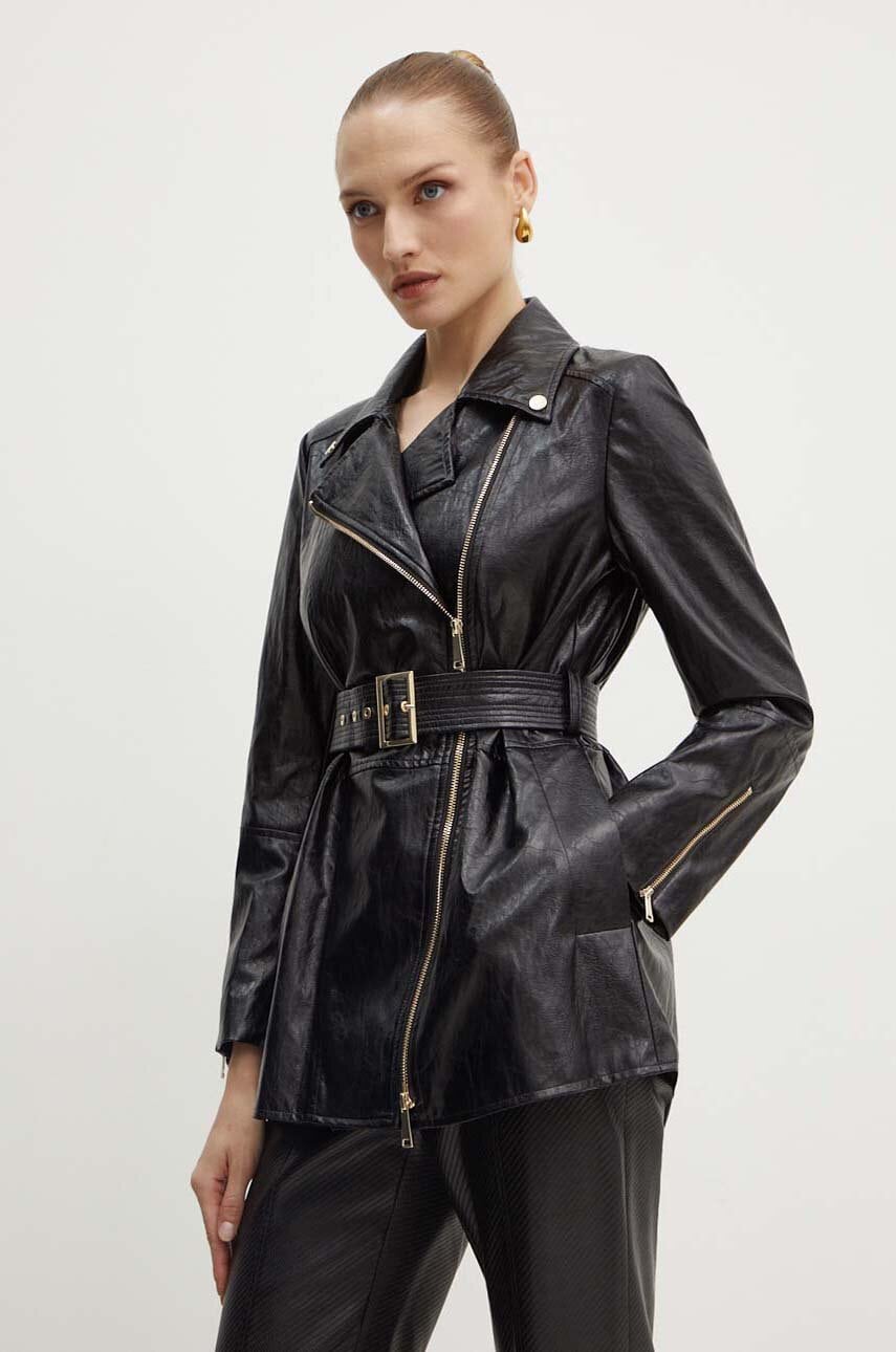 Marella geaca ramones femei, culoarea negru, de tranzitie, 2423046081200