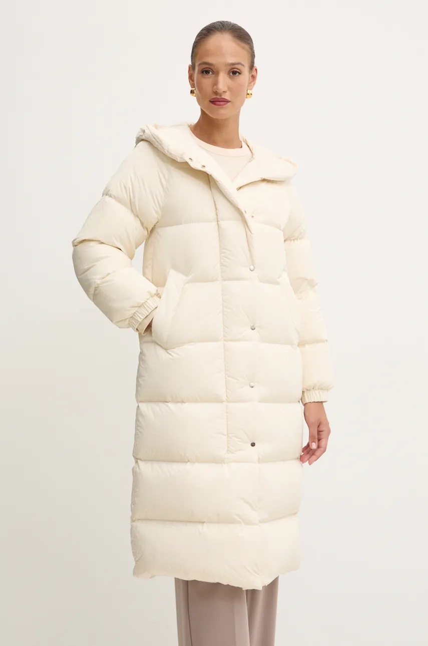 Marella geaca de puf femei, culoarea alb, de iarna, 2423496044200