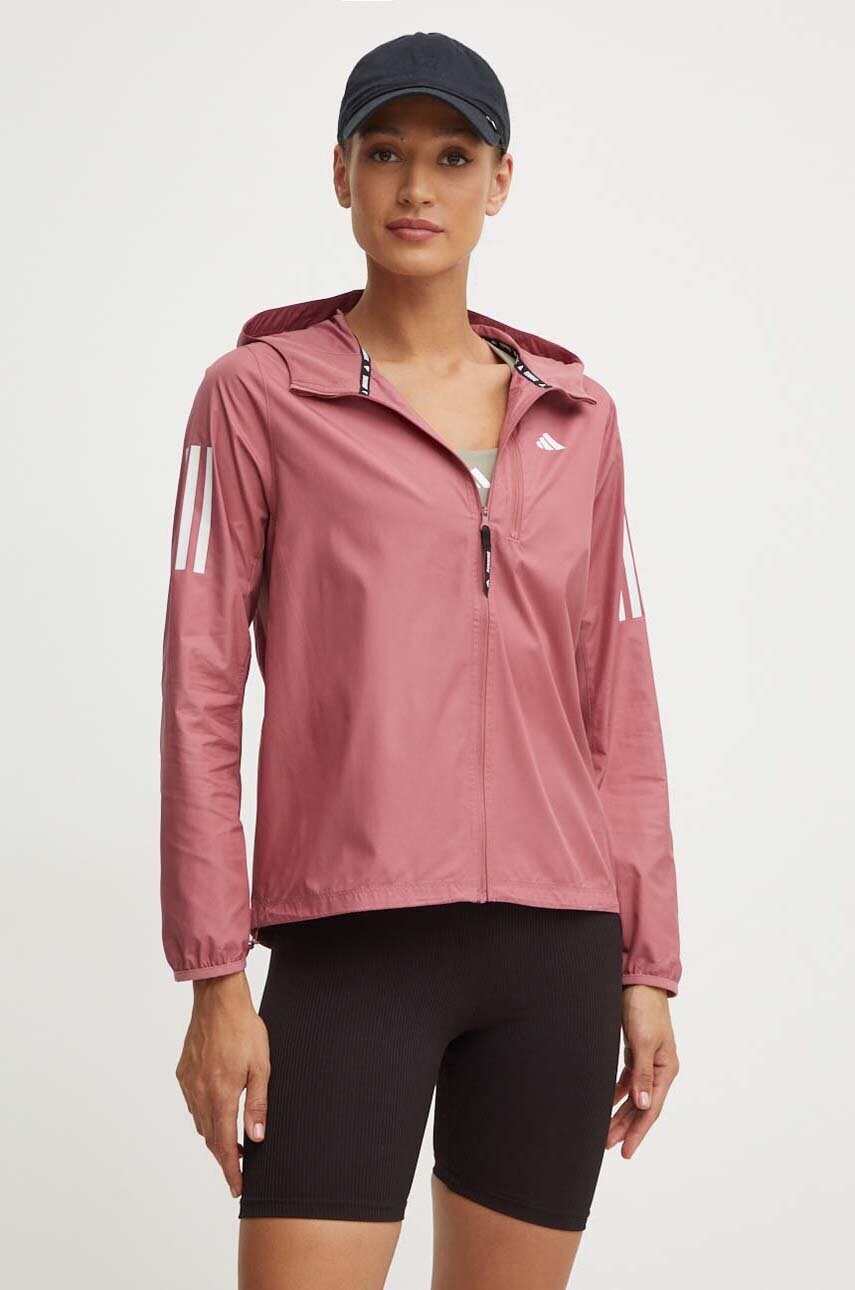 

Ветровка adidas Performance Own The Run Base в розово преходен модел IM5403, Розов