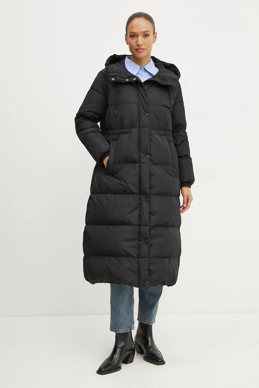 Weekend Max Mara geaca de puf femei, culoarea negru, de iarna, 2425496052600 Weekend Max Mara geaca de puf femei, culoarea negru, de iarna, 2425496052600