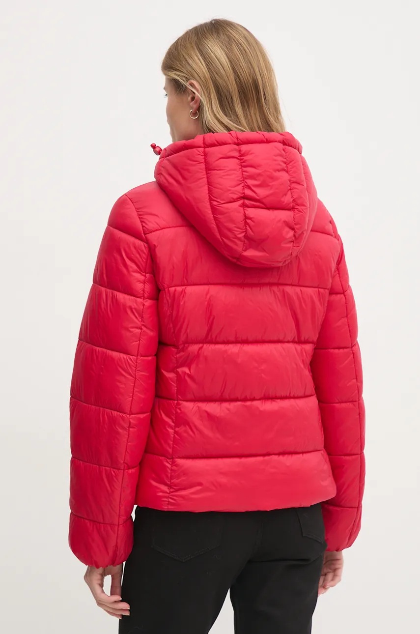Куртка United Colors of Benetton жіноча колір червоний зимова 2NIWDN079 