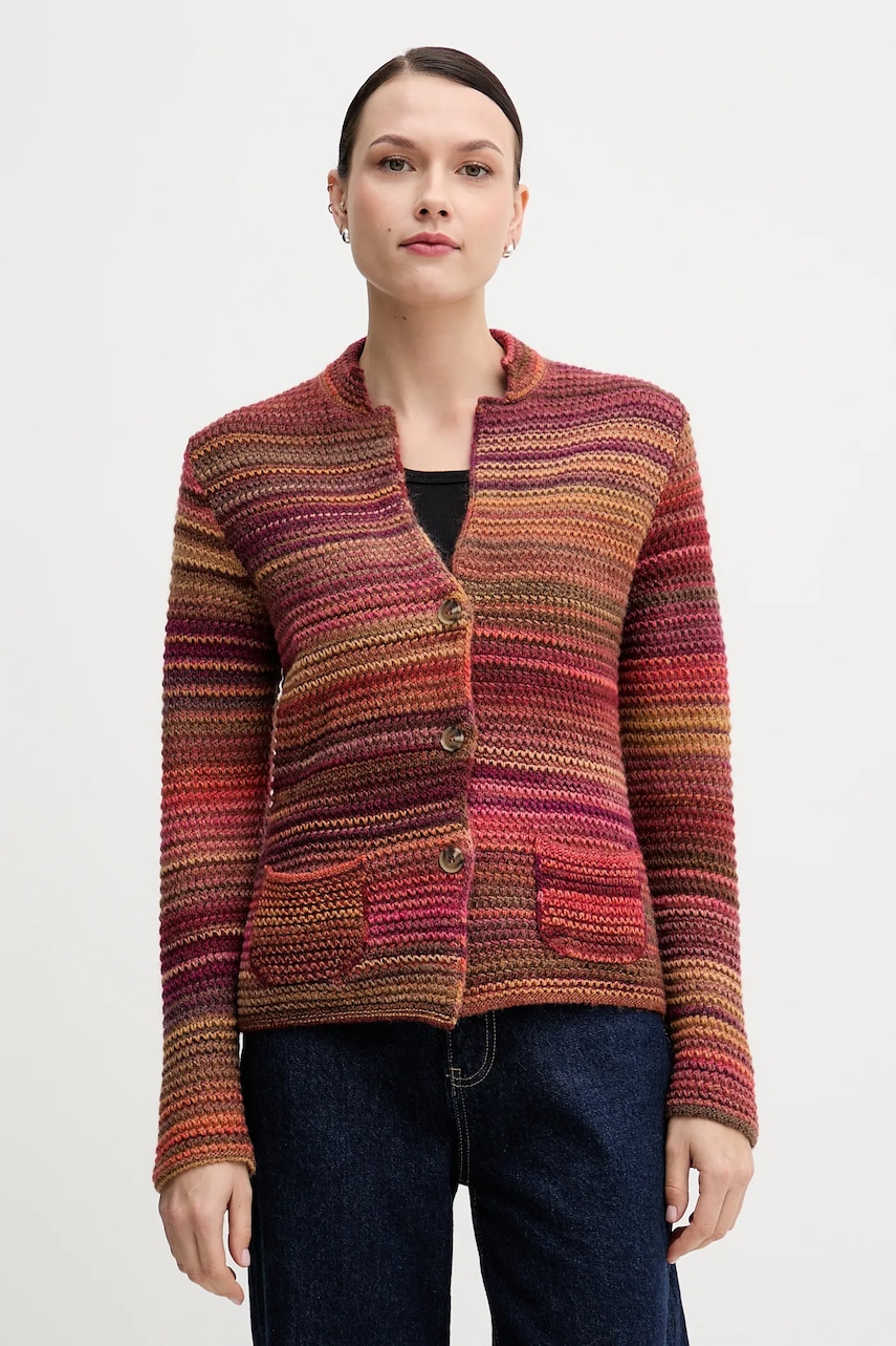 United Colors of Benetton cardigan din lână 105CD6880