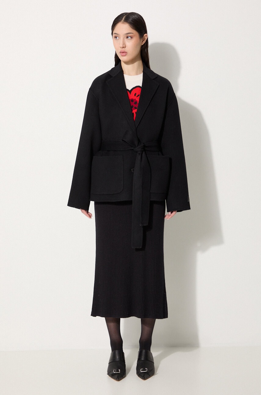Vlnená bunda Kenzo Double Face Workwear Jacket