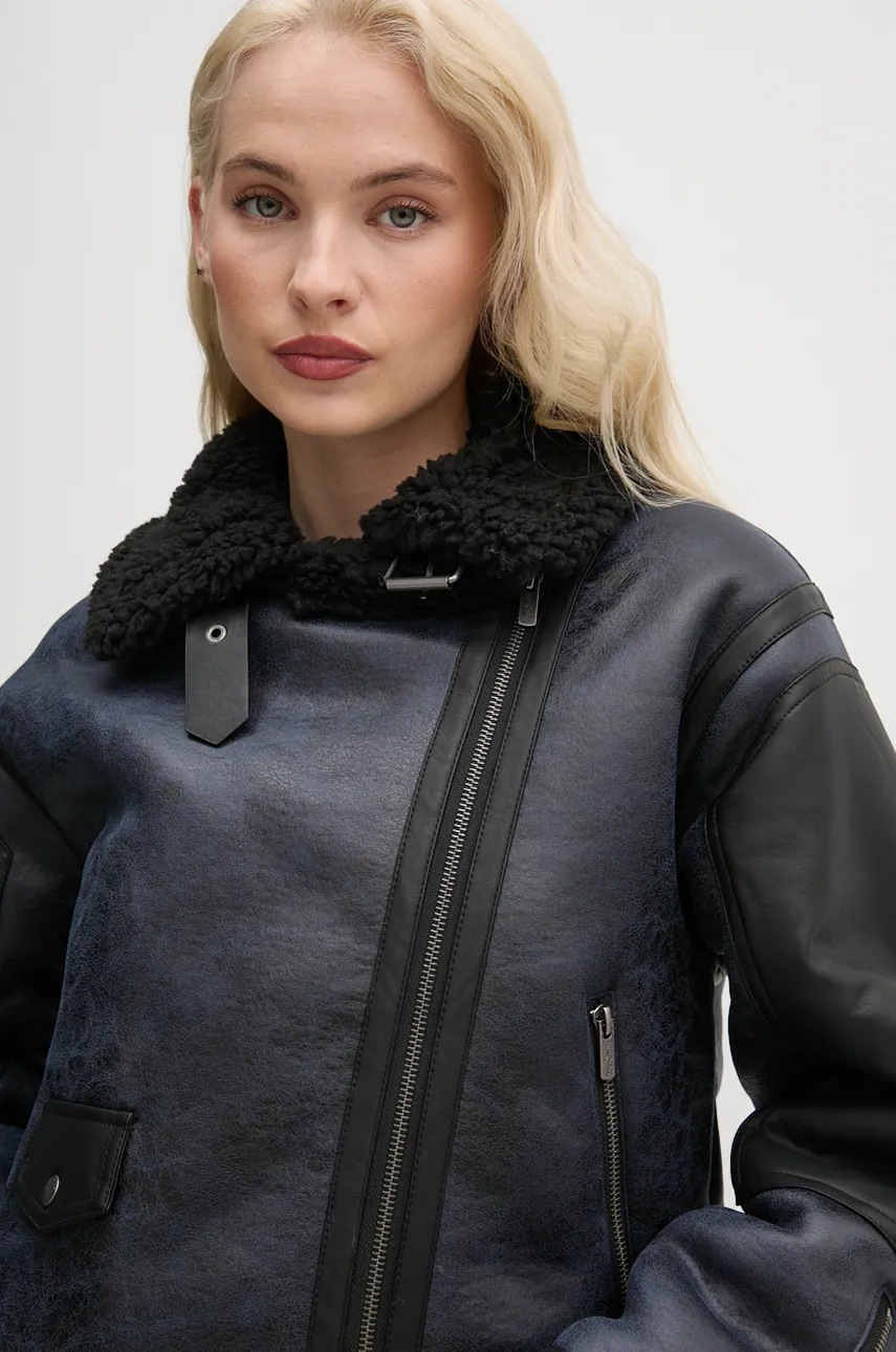 Куртка Pepe Jeans BROOKLYN жіноча колір синій зимова PL402452 