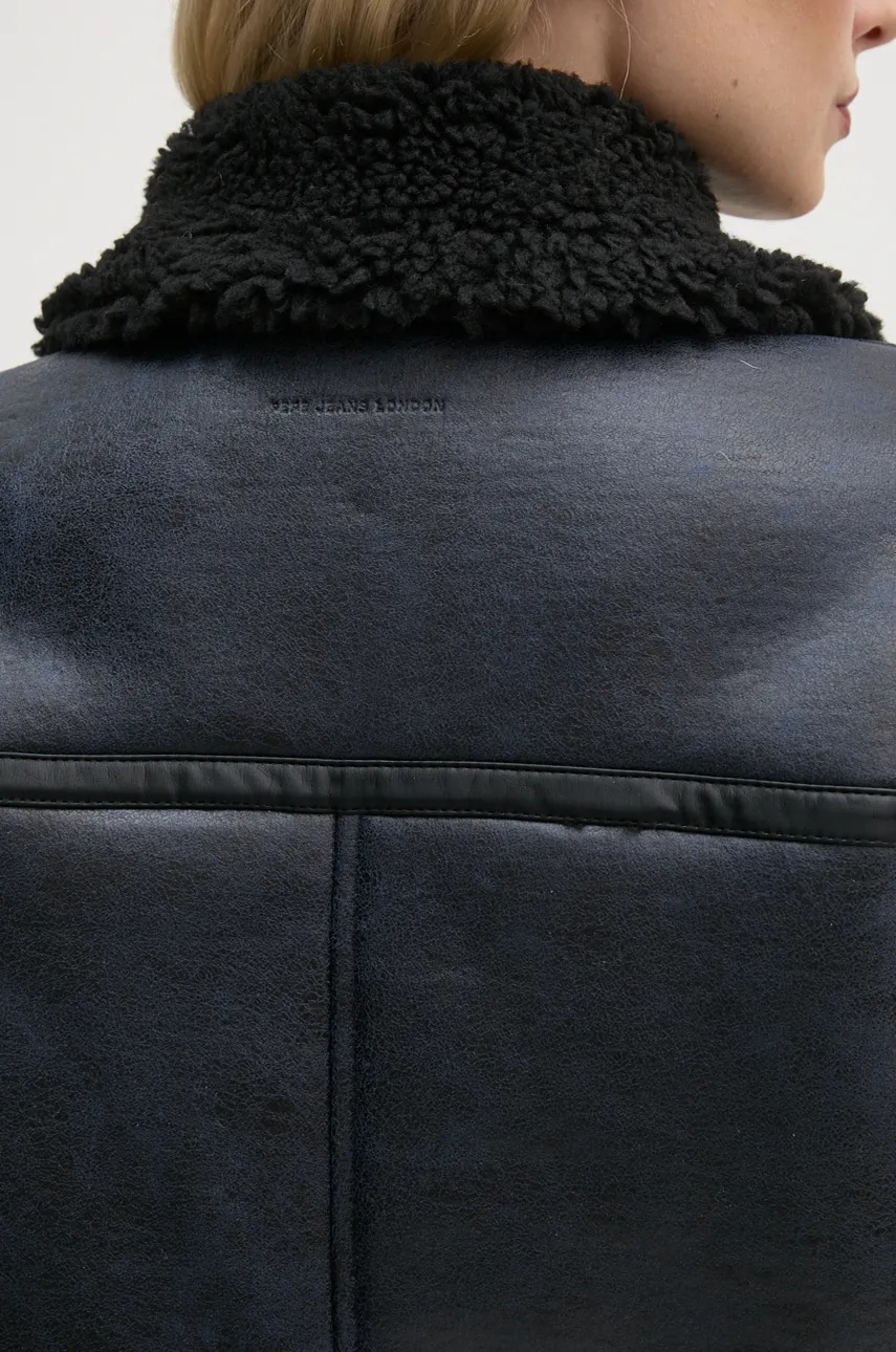 Куртка Pepe Jeans BROOKLYN жіноча колір синій зимова PL402452 