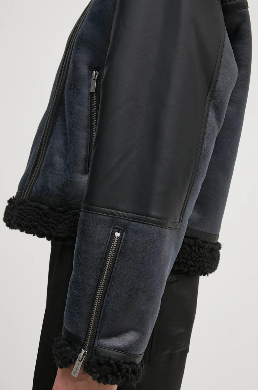 Куртка Pepe Jeans BROOKLYN жіноча колір синій зимова PL402452 
