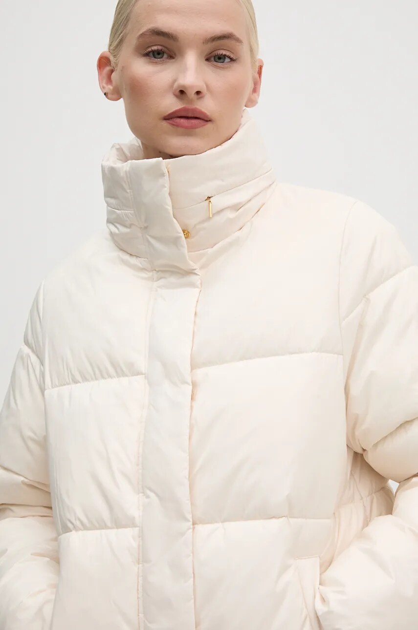 Joop! geaca femei, culoarea bej, de iarna, 30044146