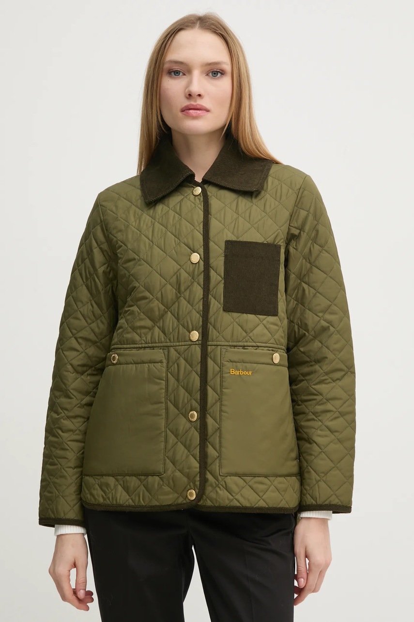 

Яке Barbour в зелено зимен модел LQU1747, Зелен