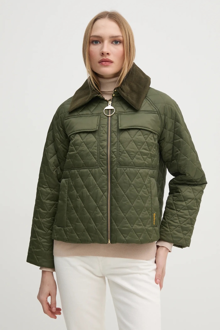 

Яке Barbour в зелено зимен модел LQU1750, Зелен