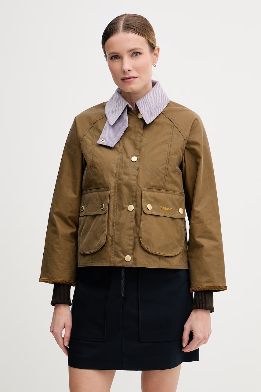 Barbour μπουφάν γυναικείο βαμβακερό BEADNELL