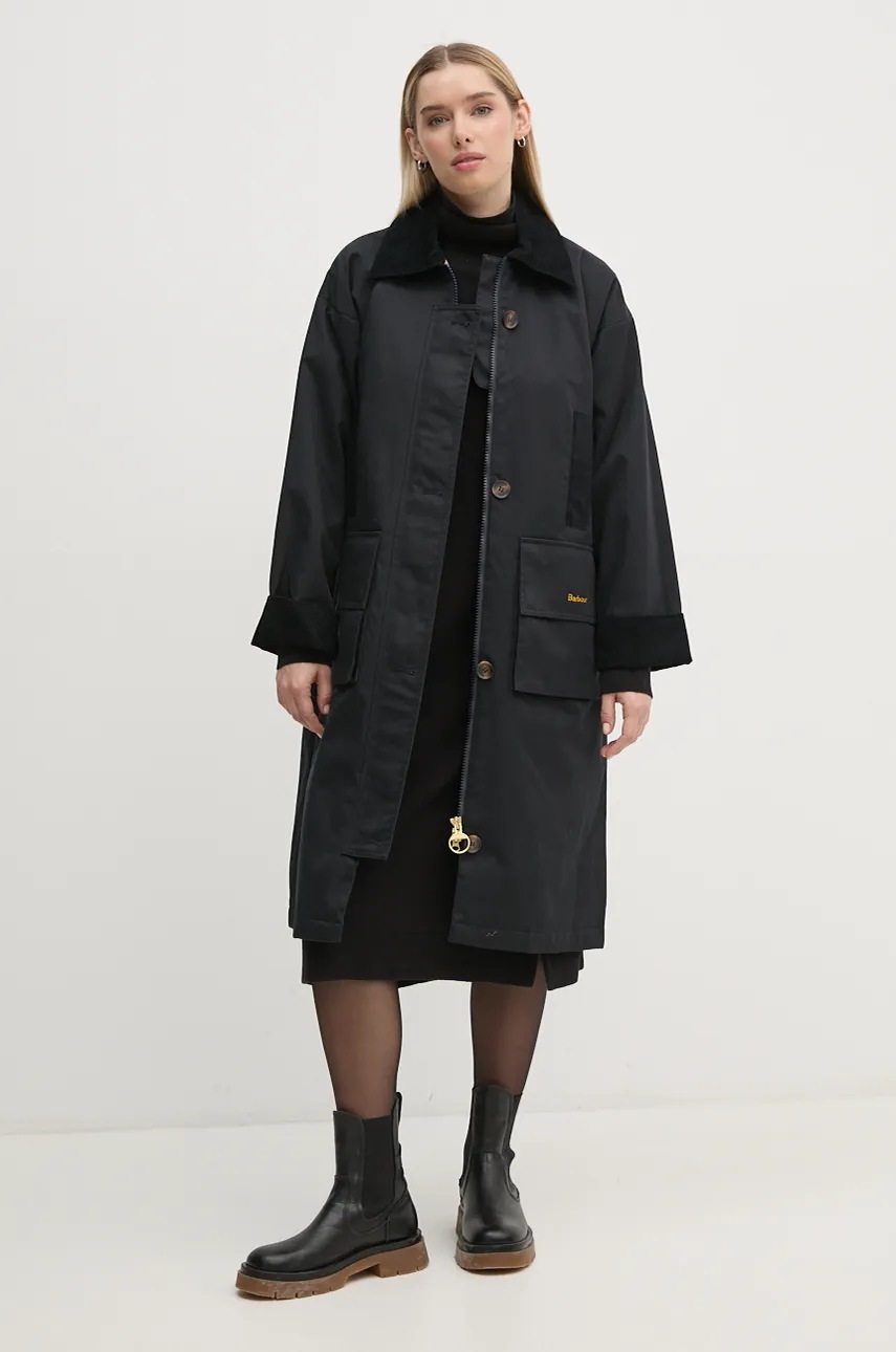 

Яке Barbour в тъмносиньо преходен модел LSP0178, Тъмносин