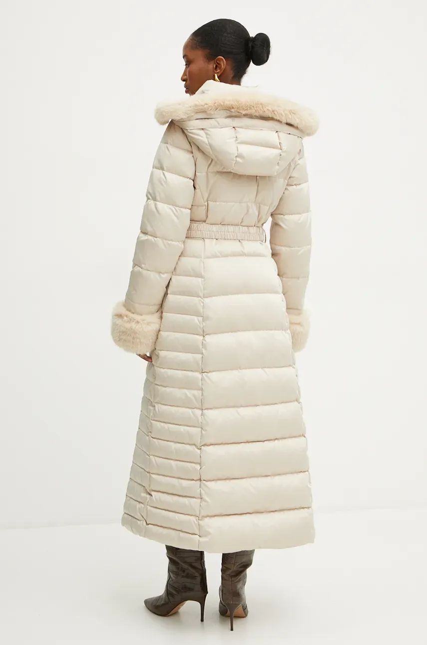 Пуховая куртка Marciano Guess JASTIN женская цвет бежевый зимняя 4BGL20 7187A Пуховая куртка Marciano Guess JASTIN женская цвет бежевый зимняя 4BGL20 7187A