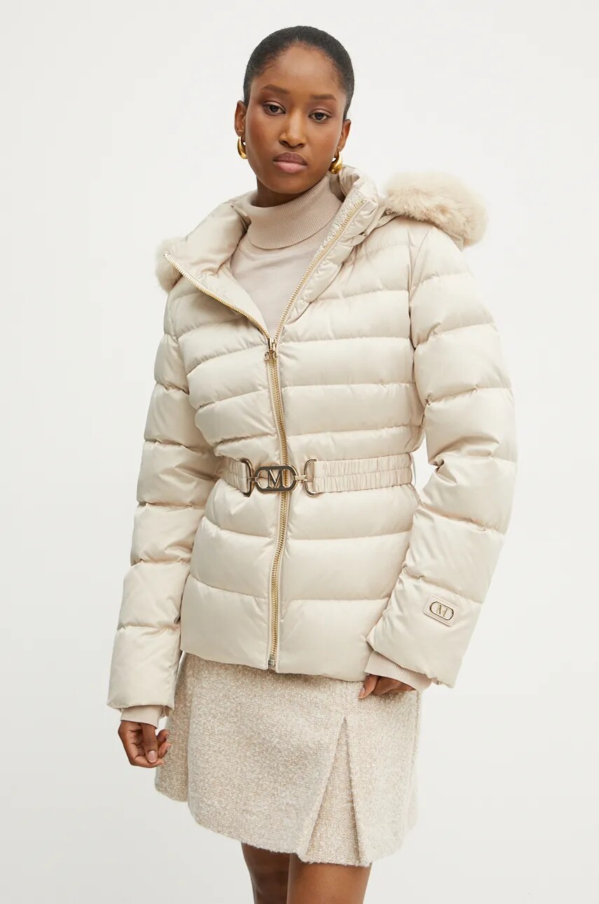 

Пухено яке Marciano Guess JASTIN в бежово зимен модел 4BGL14 7187A, Бежов