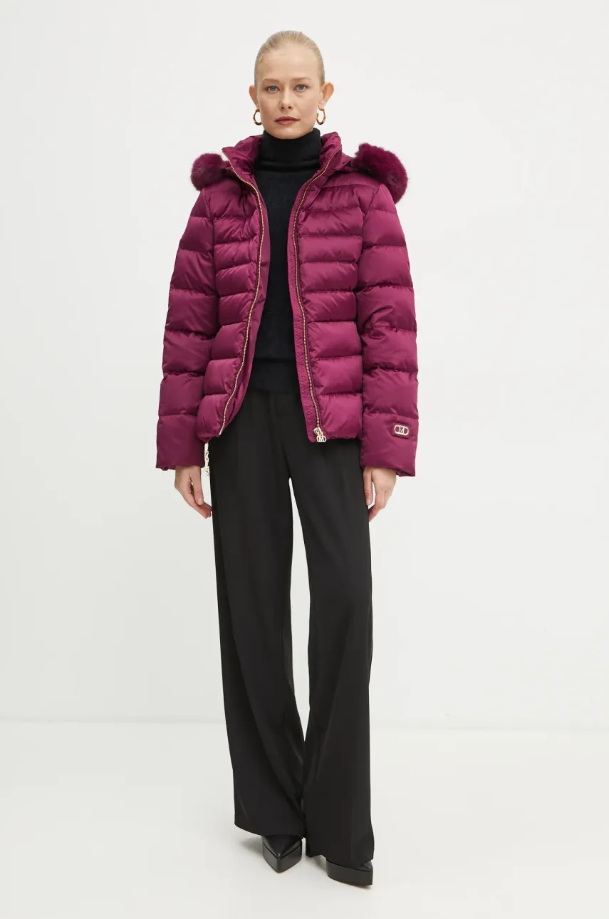 Пуховая куртка Marciano Guess JASTIN женская цвет красный зимняя 4BGL14 7187A Пуховая куртка Marciano Guess JASTIN женская цвет красный зимняя 4BGL14 7187A