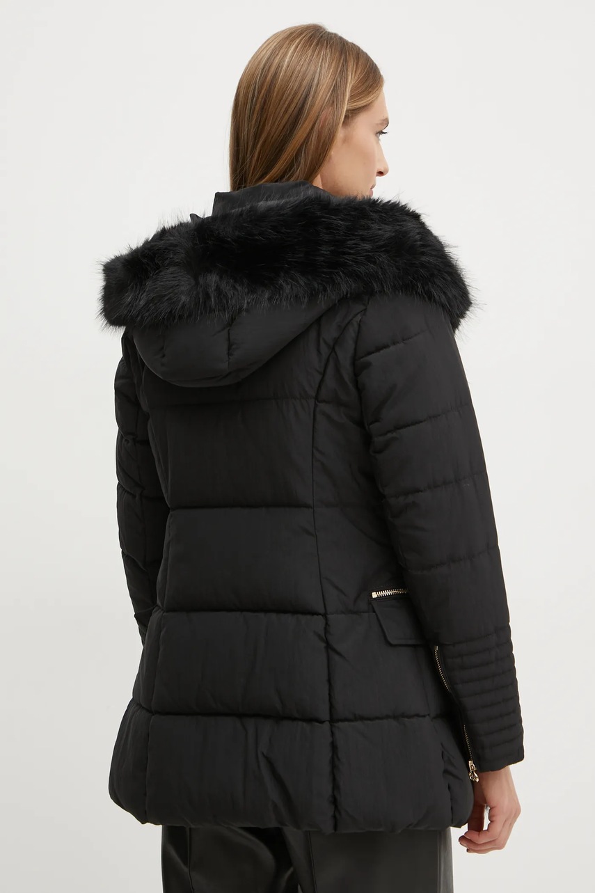 Куртка Marciano Guess ZOE жіноча колір чорний зимова 4BGL41 7188A 