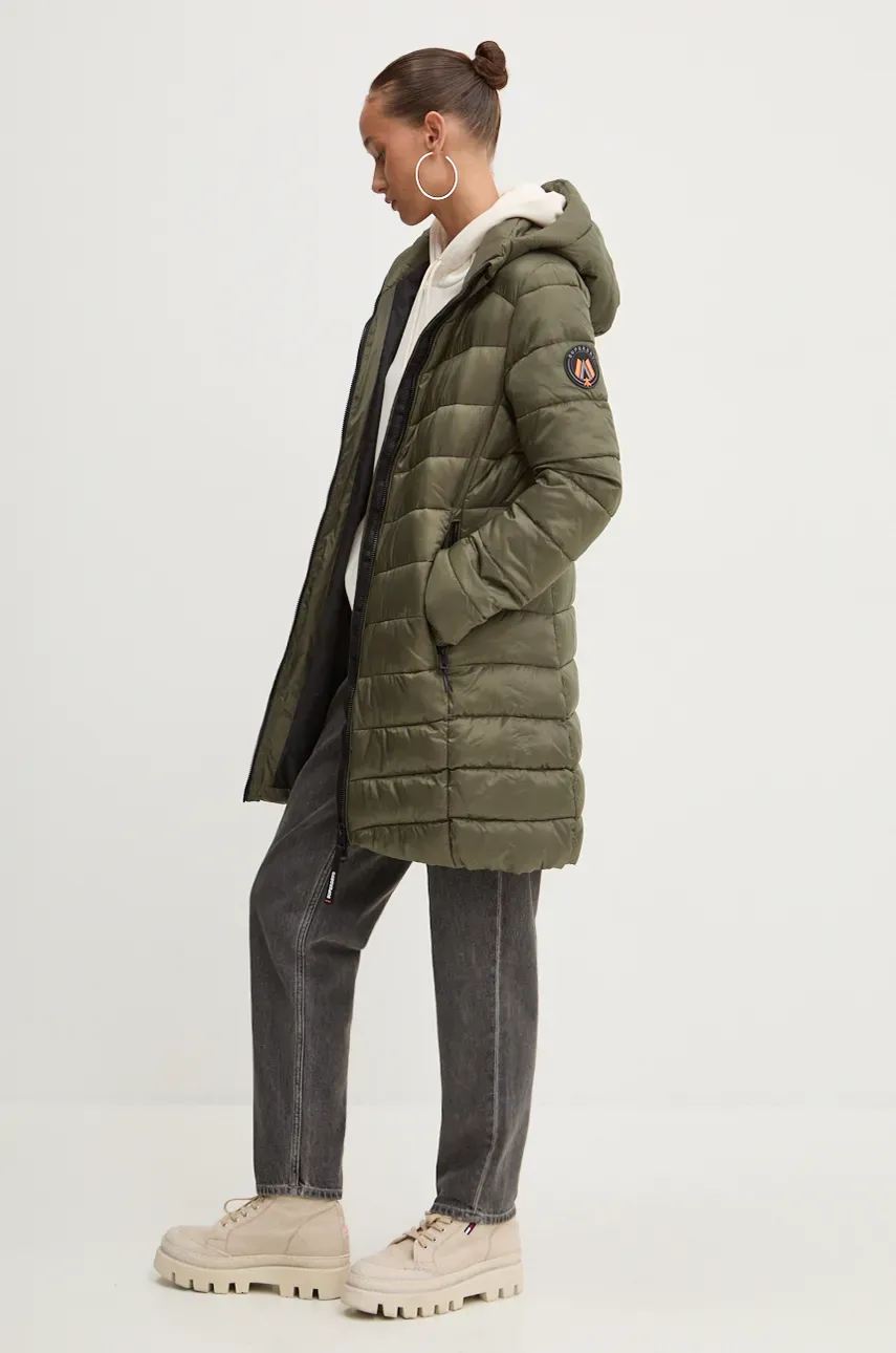 Куртка Superdry женская цвет зелёный переходная W5011719A-8MI Куртка Superdry женская цвет зелёный переходная W5011719A-8MI