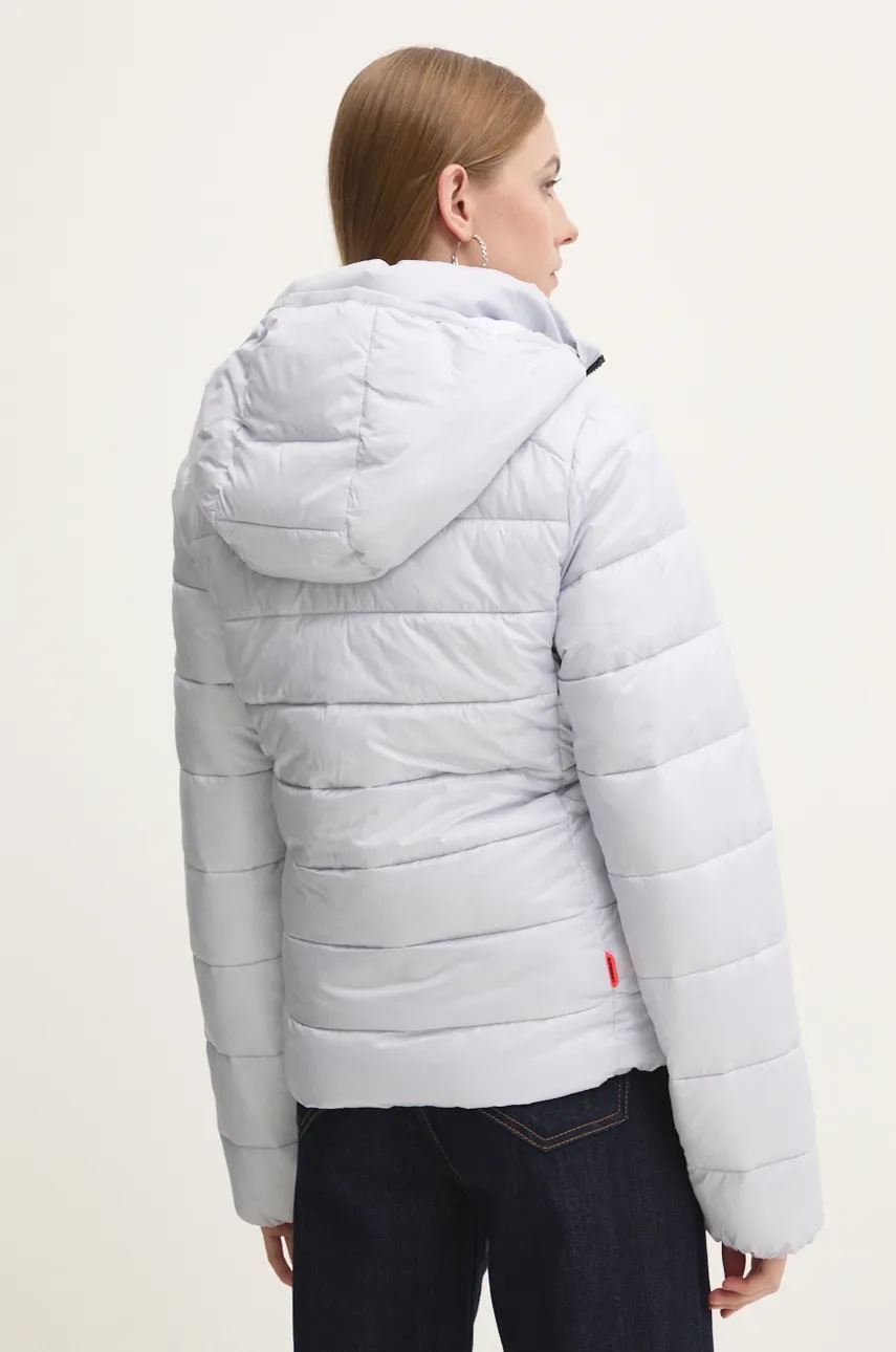 Μπουφάν Superdry χρώμα: γκρι, W5011724A-B9M φωτογραφία