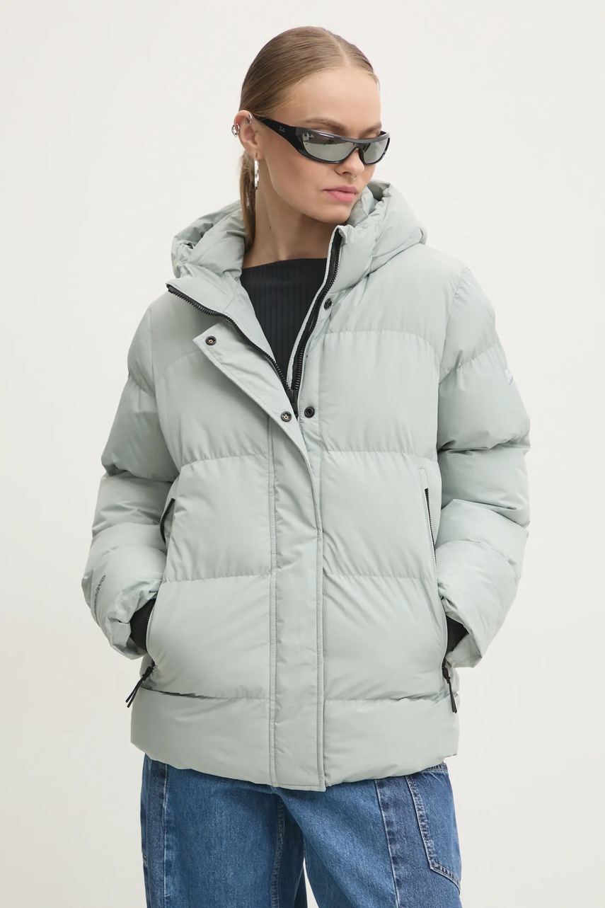 

Яке Superdry в сиво зимен модел W5011728A-2WW, Сив