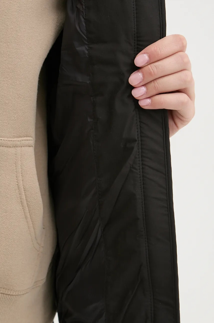 Безрукавка Superdry жіноча колір чорний зимова W5011753A-02A 