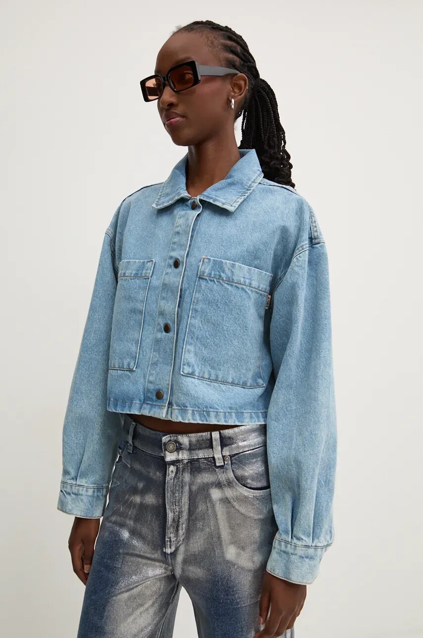Kaotiko geacă din denim femei, de tranziție, oversized, AP026-01-K002