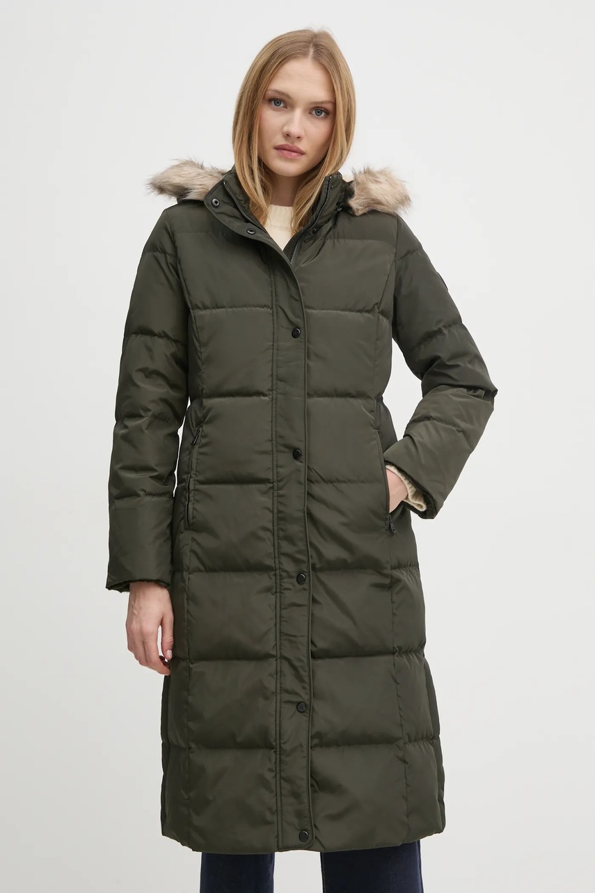

Пухено яке Lauren Ralph Lauren в зелено зимен модел 297957518, Зелен