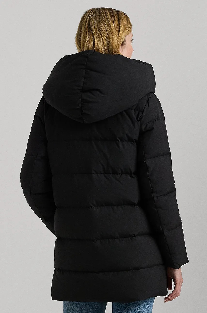 Пуховая куртка Lauren Ralph Lauren женская цвет чёрный зимняя 297962420