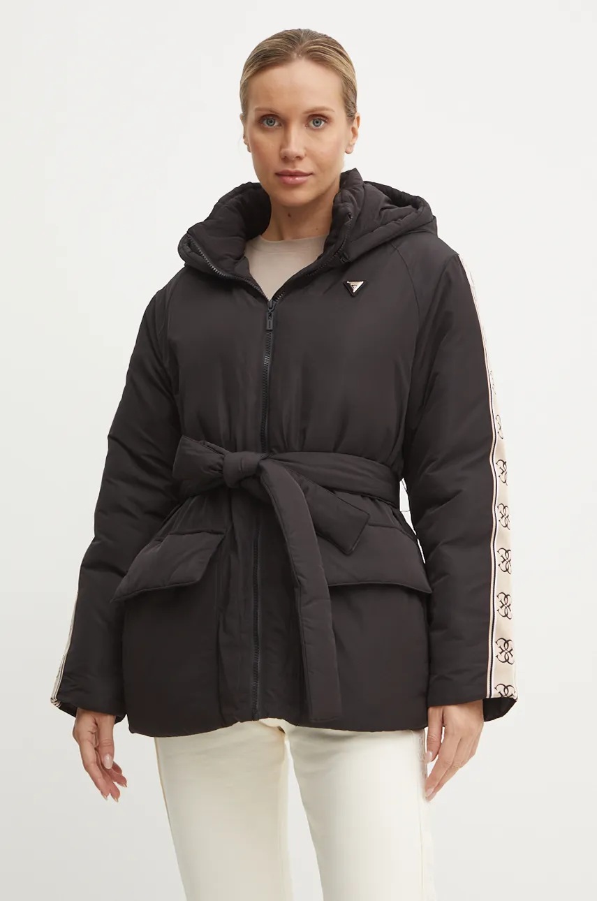 

Яке Guess в черно зимен модел V4BL07 WGMX2, Черен