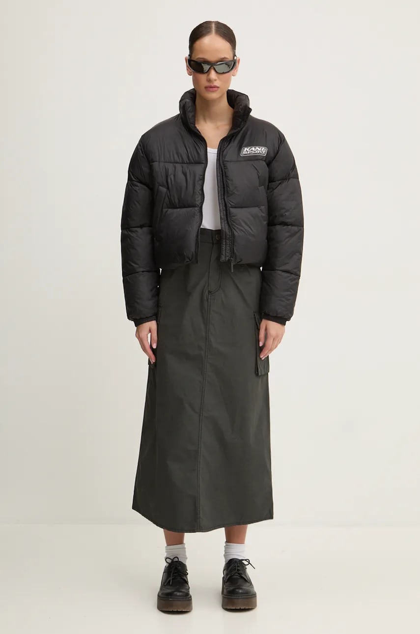 Куртка Karl Kani женская цвет чёрный зимняя 61760008 Куртка Karl Kani женская цвет чёрный зимняя 61760008