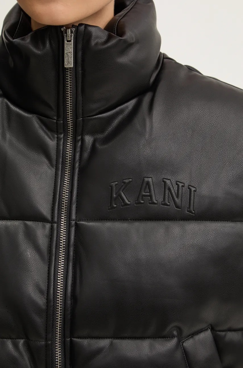Куртка Karl Kani жіноча колір чорний зимова 61760010 