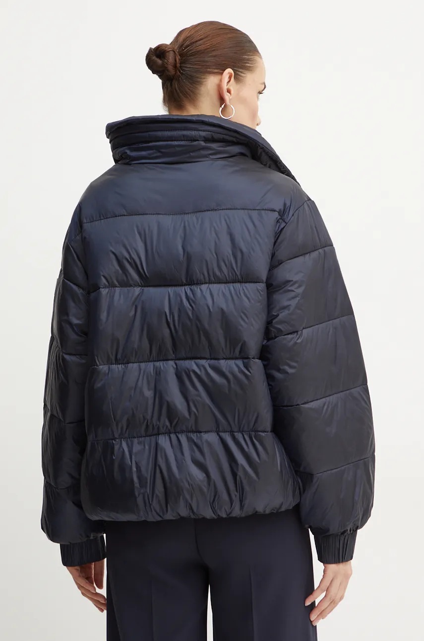 Boss Orange rövid kabát női, sötétkék, átmeneti, oversize, 50525070 termék 2. képe