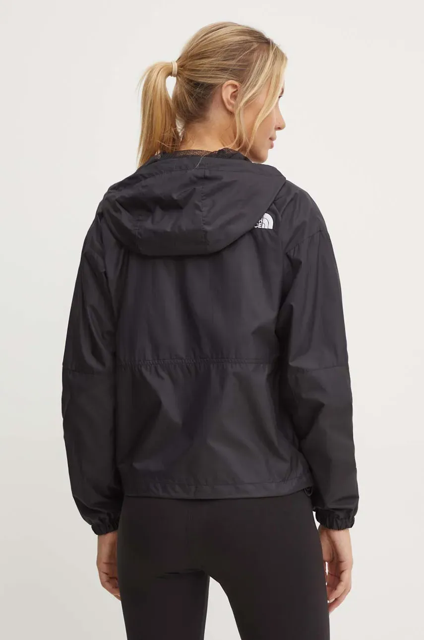 The North Face Geaca Sheru Jacket Femei, Culoarea Negru, De Tranzitie, Oversize, NF0A4C9H4H01