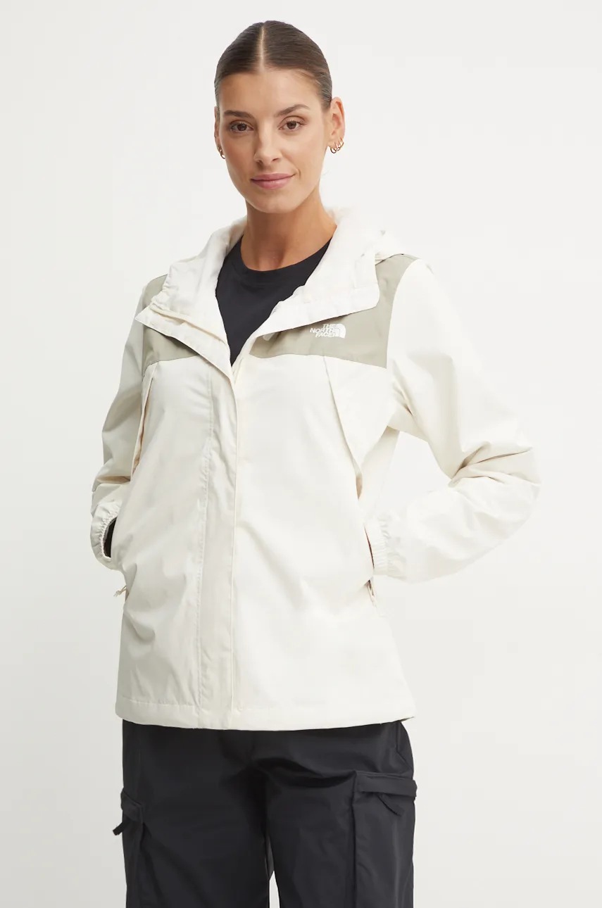The North Face jacheta de exterior Antora culoarea bej, NF0A7QEU4QI1