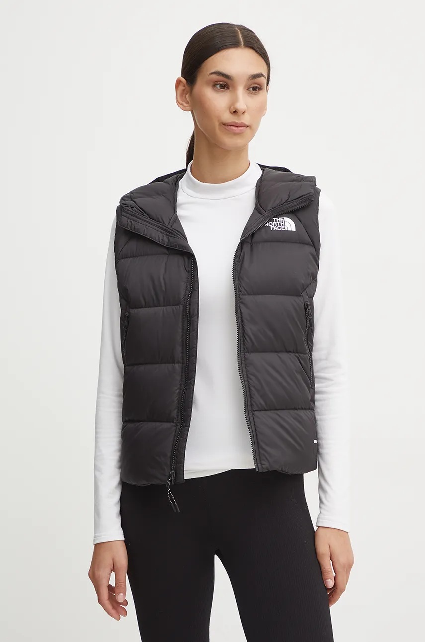 The North Face vestă sport cu puf Hyalite culoarea negru, de iarna, NF0A7SXE4H01