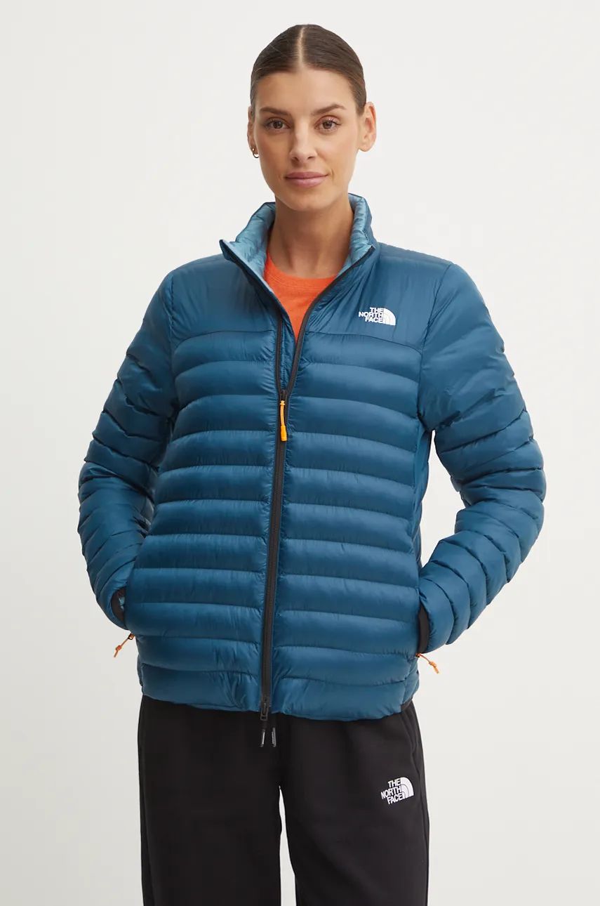 The North Face geaca sport Terra Peak culoarea turcoaz, NF0A88U11NO1