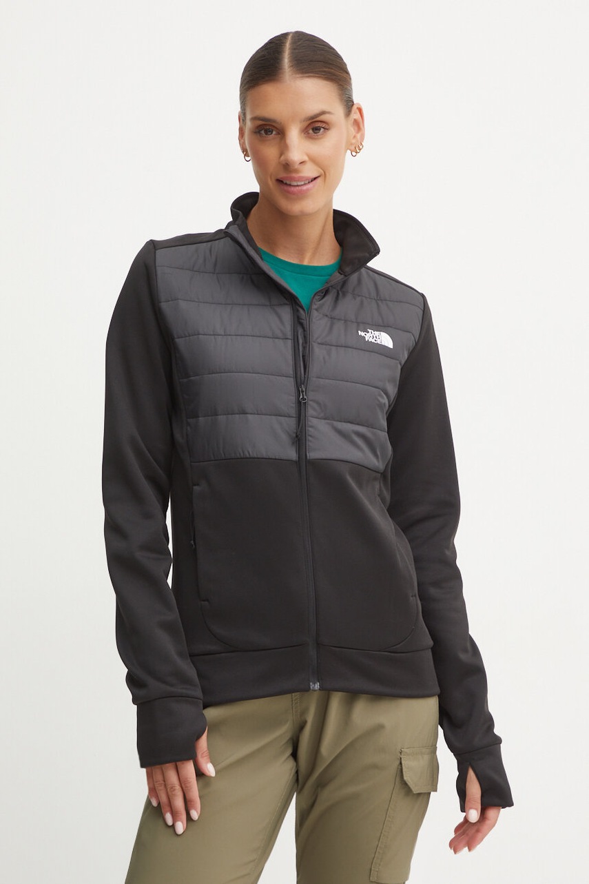 

Спортен суичър The North Face Reaxion Hybrid в черно NF0A8945KT01, Черен