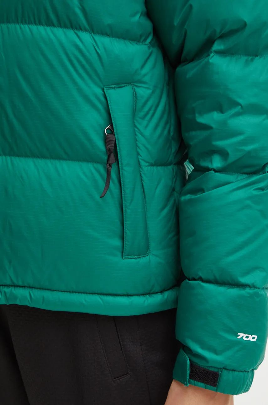 Péřová bunda The North Face 1996 Retro Nuptse dámská, zelená barva, zimní, NF0A3XEONL11