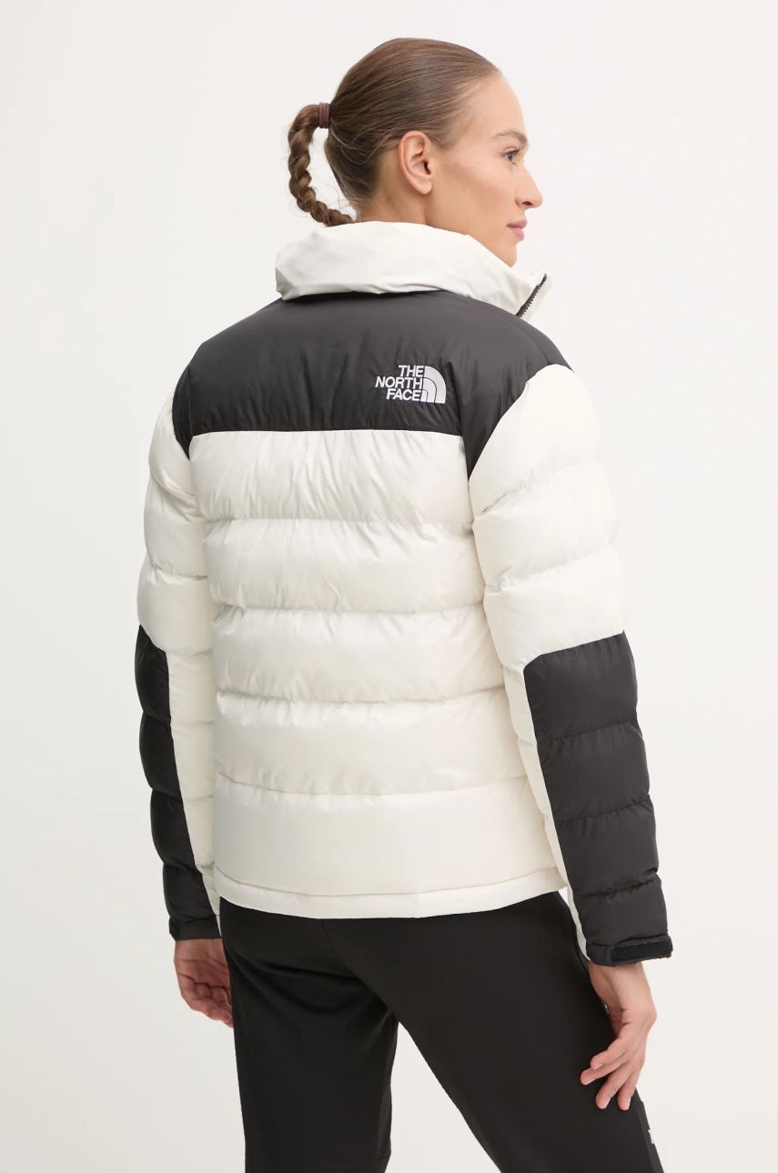 Bunda The North Face Limbara dámská, béžová barva, zimní, NF0A89G9QLI1