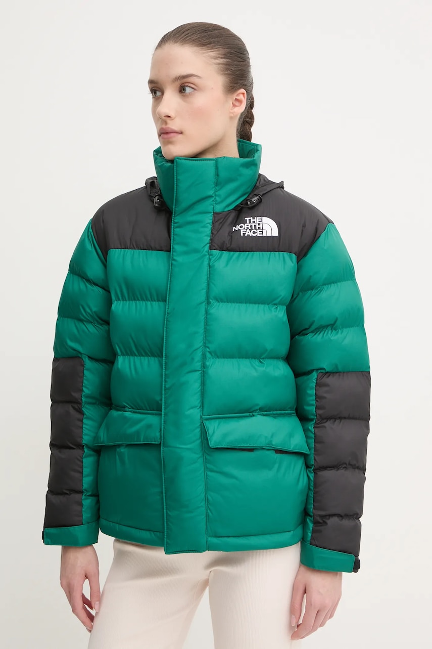 The North Face geaca Limbara culoarea verde, de iarna, NF0A89G9NL11