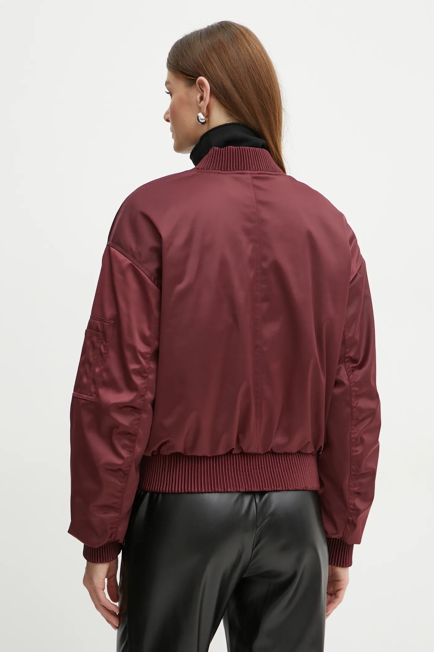 Guess bomber dzseki AURORE női, bordó, téli, W4BL48 WGKK2 termék 2. képe