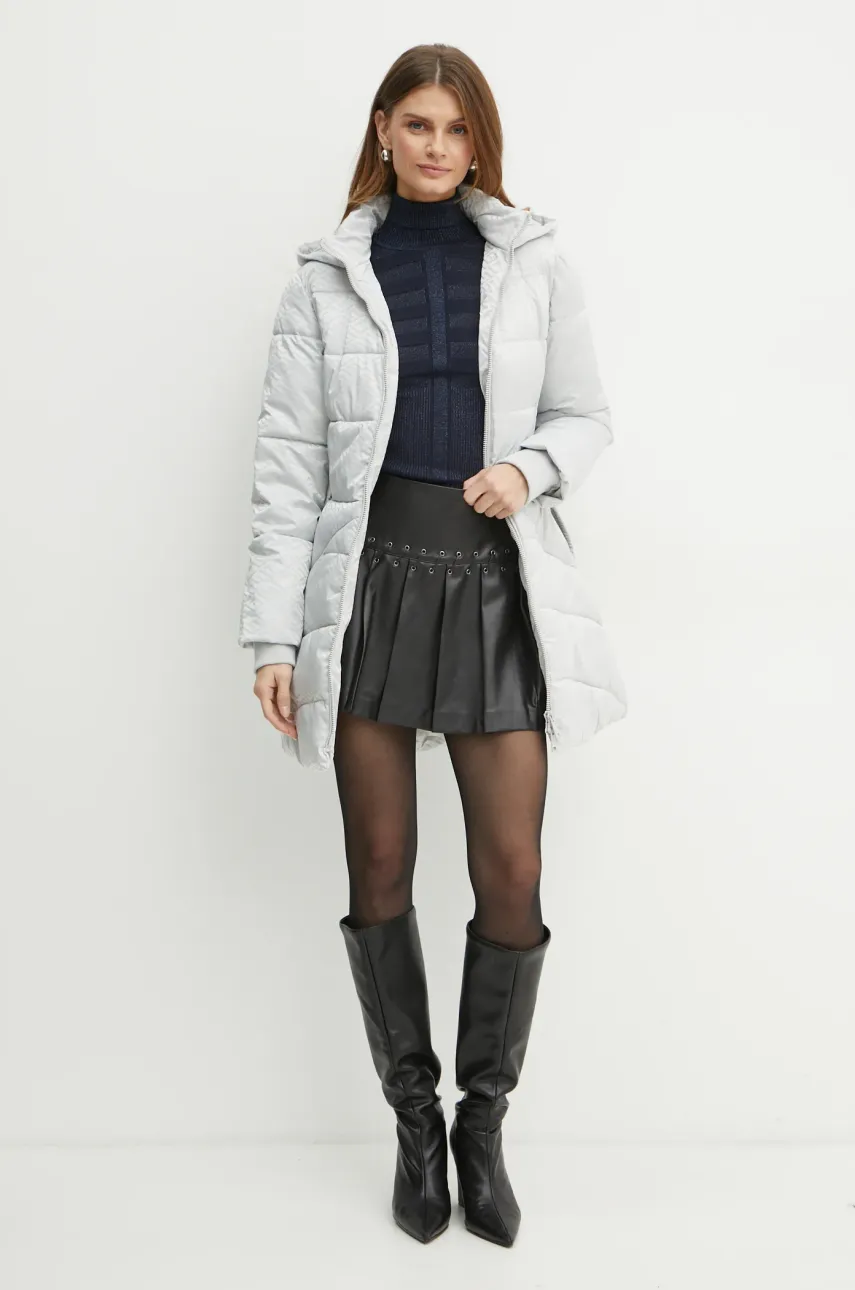 Куртка Guess SELINE женская цвет серый зимняя W4BL58 WGL72 Куртка Guess SELINE женская цвет серый зимняя W4BL58 WGL72
