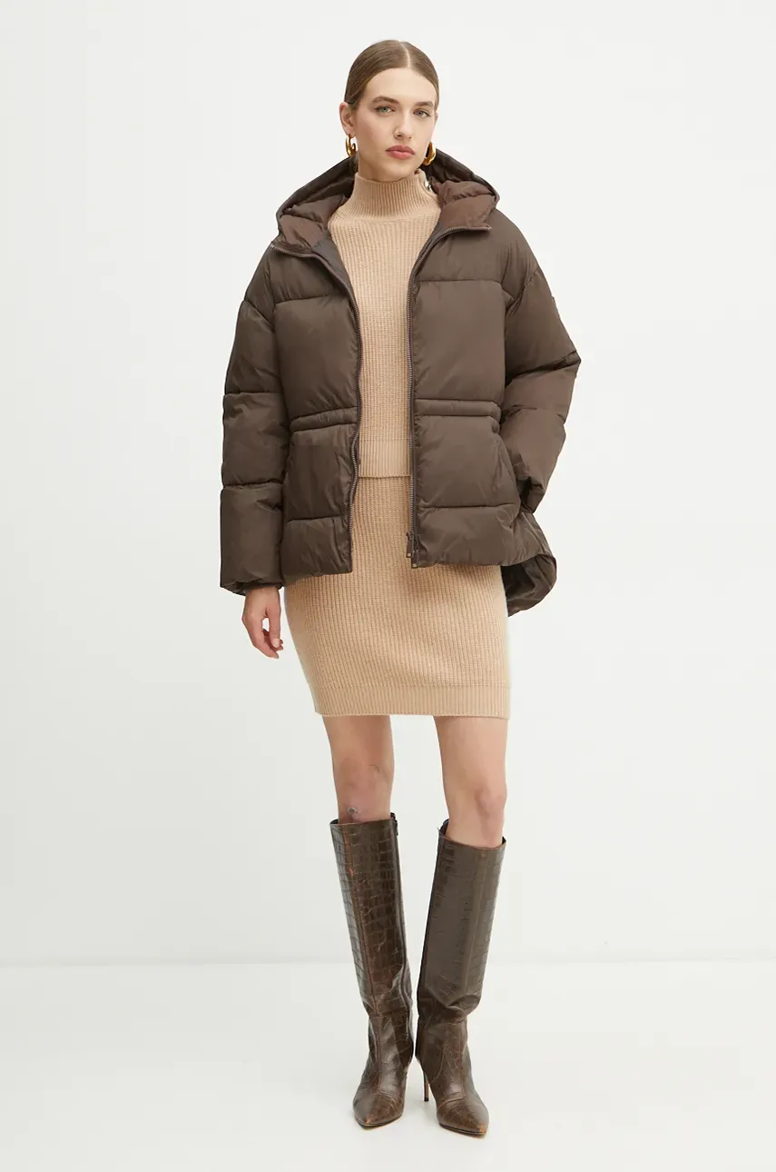 Куртка Guess MARIKA женская цвет коричневый зимняя W4BL99 WG0V0 Куртка Guess MARIKA женская цвет коричневый зимняя W4BL99 WG0V0